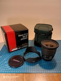 Sigma per Nikon 20 mm 1.8