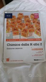 Libro Chimica dalla H alla Z edizione arancio
