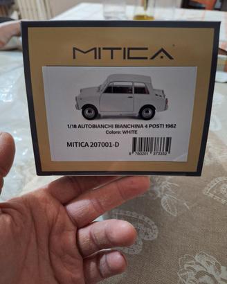 bianchi bianchina 1/18 mitica bianco rag. fantozzi