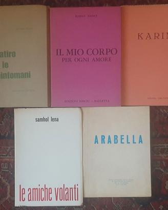 Lotto 5 libri erotici anni '60 '70 Il satiro