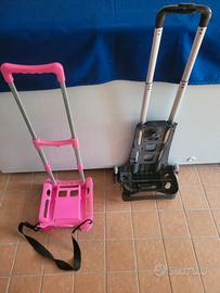 carrelli porta zaino 