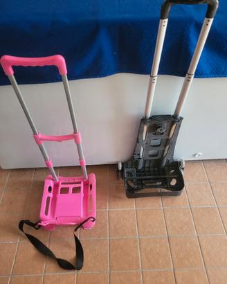 carrelli porta zaino 
