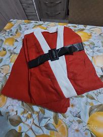 vestito babbo natale completo 
