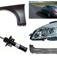 Mercedes Classe C frontale airbag freni frizioni