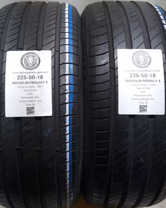 2 GOMME 225 50 18 MICHELIN A73959