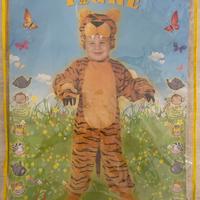 Vestito di carnevale “tigre” bambino di anni 2/3
