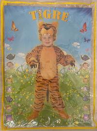 Vestito di carnevale “tigre” bambino di anni 2/3