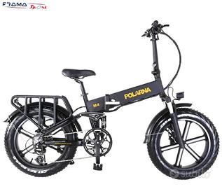 Fat-bike Polarna modello M4 750W  48V 14Ah Nera