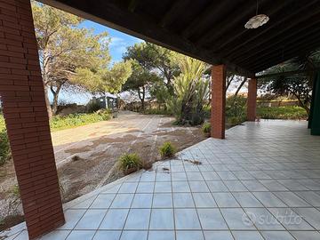 Villa con pineta a pochi metri dal mare