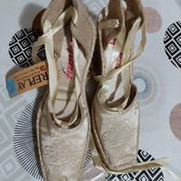 Espadrillas Replay zeppa alta 
