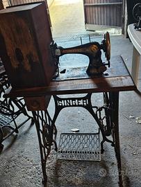 macchine da cucire antiche Singer di prima fattura