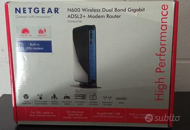 Router Netgear N600 Media server