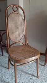 Sedia Thonet paglia di Vienna