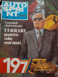 AUTOSPRINT  ANNI 1977/1978/1979