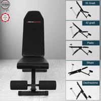 Panca per allenamenti regolabile diverse posizioni