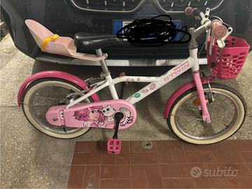 Bicicletta decathlon bambina 16