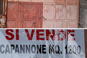 Capannone seminterrato 1200mq