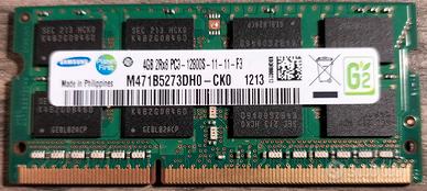 Kit RAM Samsung 8GB (2x4GB) DDR3 1600MHz PC3-12800