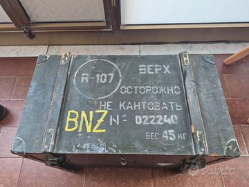 Cassa Militare in legno, IndustrIuale Russa cccp