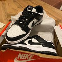 Nike dunk low bianche e nere
