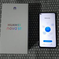 Huawei Nova 5T blu elettrico 