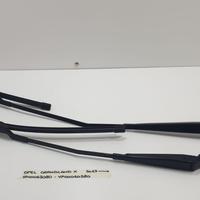 BRACCI PORTASPAZZOLE TERGICRISTALLI DX E SX OPEL G