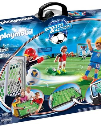 CAMPO DA CALCIO in valigetta - PLAYMOBIL
