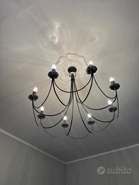 Lampadario a candele