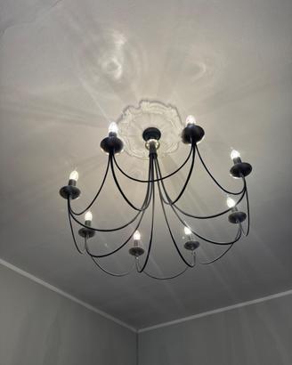 Lampadario a candele