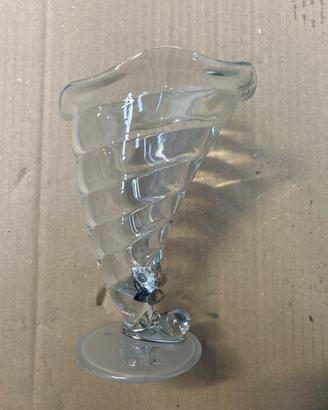Vaso con decoro in argento Sterling