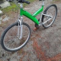 Bici alluminio verde Pininfarina