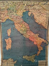 Carta Italia Politica Professor Maranesi