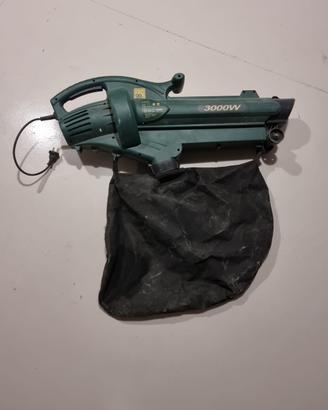 Soffiatore aspirafoglie elettrico 3000W con sacco