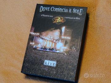 POOH Cofanetto CD e DVD "DOVE COMINCIA il SOLE"