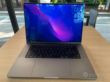 Apple MB PRO M1 PRO 16" , 1 TB, 16 GB Gray