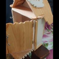 cassetta per le poste fatta a mano 