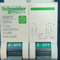 magnetotermico 

Multi 9
 5A

480Y/27