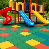 Pavimentazione Antitrauma x Parchi Giochi Esterni