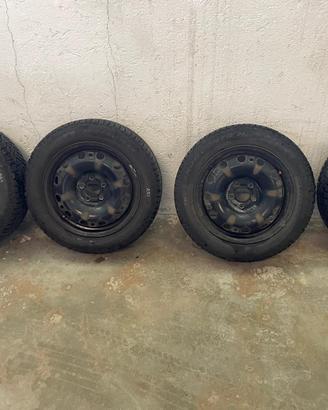 VW Skodagomme neve, cerchi, copricerchi