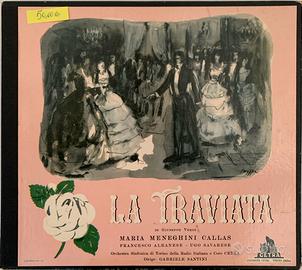 Cofanetto vinili - opera La Traviata