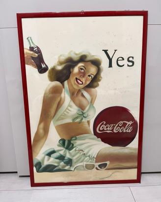 QUADRO COCA COLA YES-