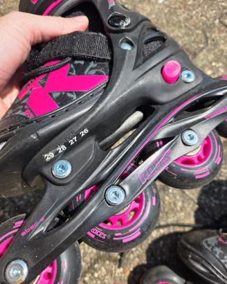 Pattini inline bambina Roces Jockey