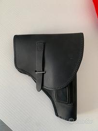 Beretta 34 fondina nera in cuoio