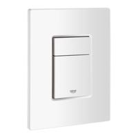 Placca di scarico Grohe bianca Skat Cosmopololitan