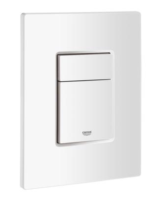 Placca di scarico Grohe bianca Skat Cosmopololitan