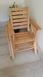 seggiolone in legno foppapedretti