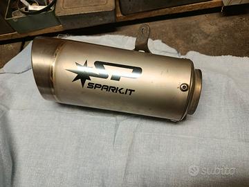 Scarico Spark per Triumph street triple 2017-2019