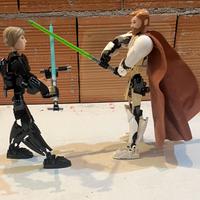 LEGO Star Wars Luke Skywalker e Oby-Wan Kenobi