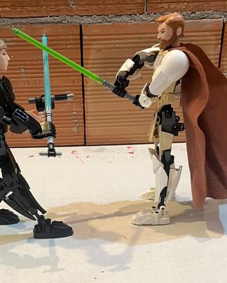 LEGO Star Wars Luke Skywalker e Oby-Wan Kenobi