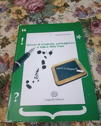 Libro di testo, nero su bianco